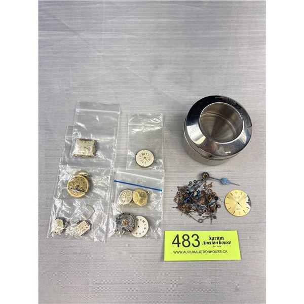 Antique + Vintage Watch Movements Dials