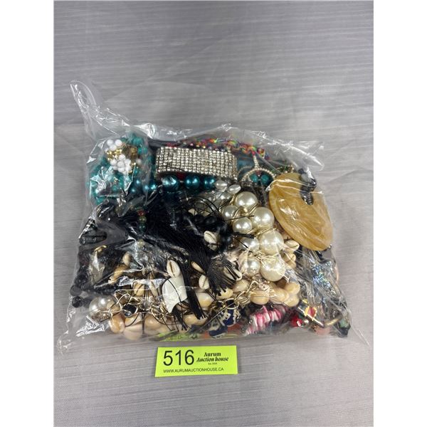 Nice Large Bag of Wearable Costume Jewelry