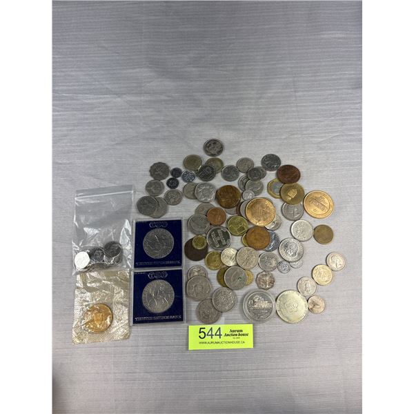 Nice Lot of Old World Coins and Tokens