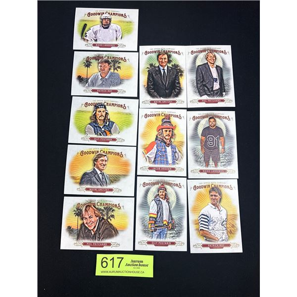 Lot of 11 Upper Deck Goodwill Champions Cards