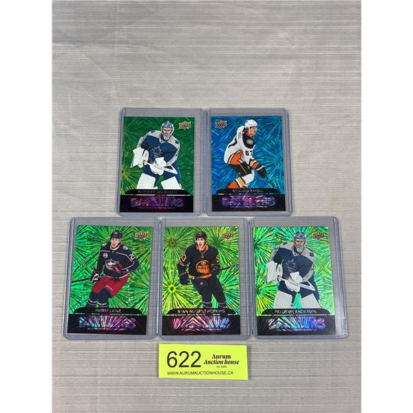 Lot of 5 Upper Deck Hockey Cards