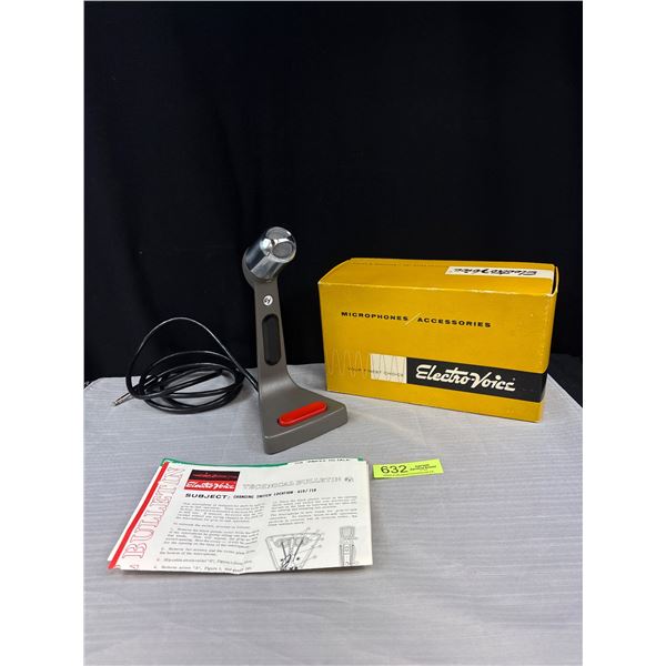 New Old Stock Electro-Voice Microphone in Original Box