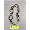Image 3 : Double Strand Natural Stone + Stone Beads Necklace