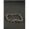 Image 3 : Heavy Large Titanium Link Bracelet, I.D. w/ Genuine Tested Diamond Inset