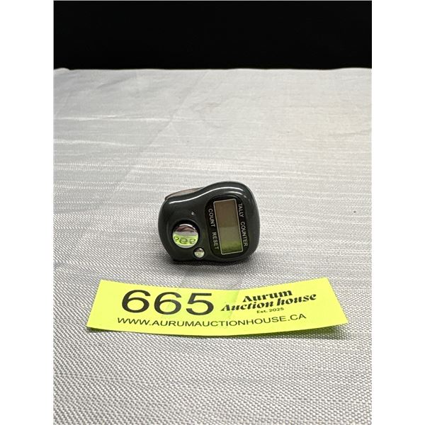 Vintage Tally Counter, DCD w/ Reset Button, Working