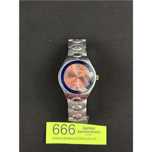 Paul Jardin Quartz Watch, Water Resistant, Japan Mvmt, Battery Required