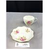 Image 2 : Double Paragon Cup and Saucer Pink Roses