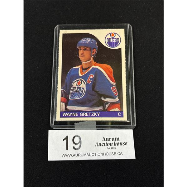 1985/86 OPC Wayne Gretzky Card
