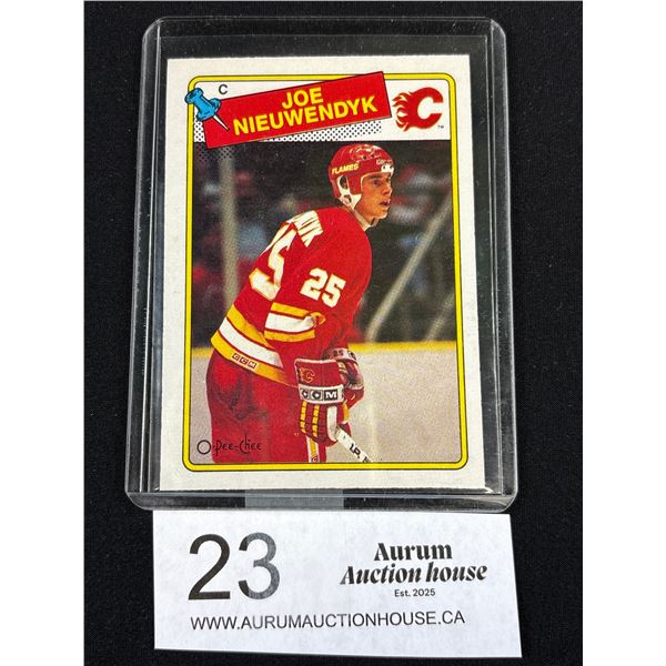 1988/1989 OPC Joe Nieuwendyk Rookie Card