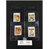 Image 1 : 1970/71 Boston Bruins Esso Power Player Stamps Bobby Orr, Phil Esposito, Derek Sanderson and Gerry C