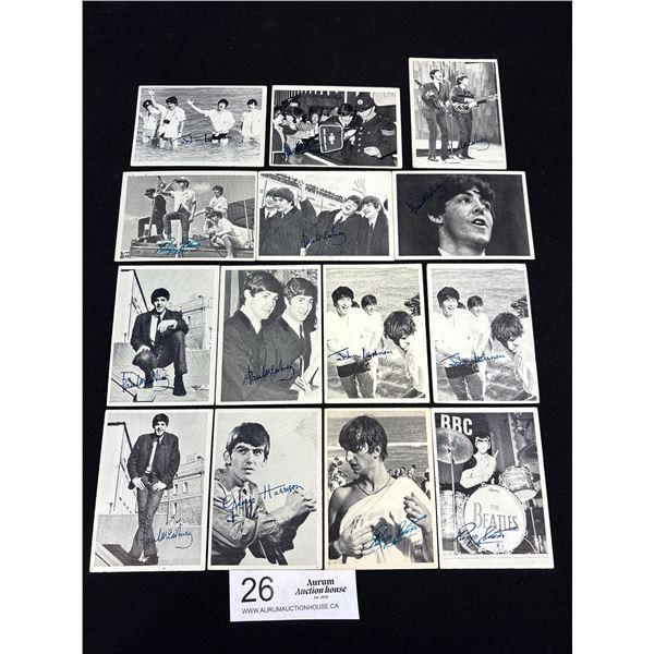 Lot of 14 1964 Beatle Cards