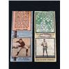 Image 2 : Lot of 4 1930's Diamond Matchbook Cover NFL Players: George Hurley, George Kenneally, Lee Woodruff, 