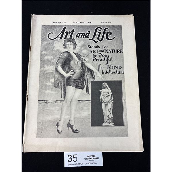 1928 Art and Life Magazine