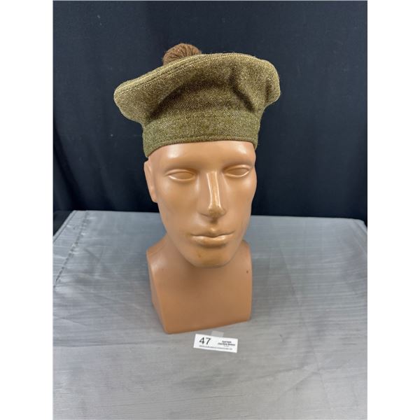 WW2 Canadian Khaki Balmoral C. Broad Arrow