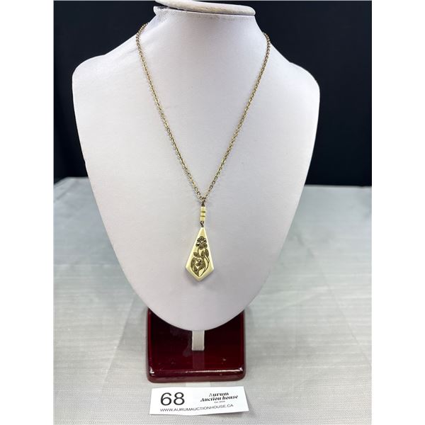 Genuine Art Deco 1920's Bakelite? Lavalies Necklace