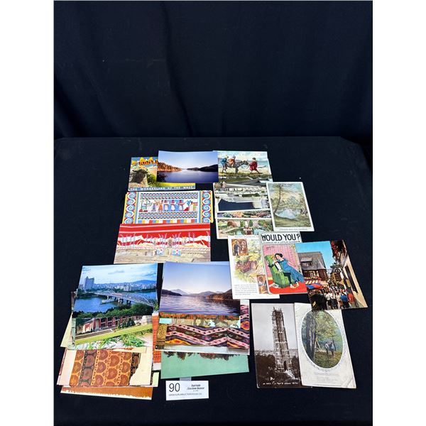 Approx. 40 Vintage Postcards