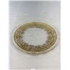 Image 2 : 19th Century Venetian Gilded Glass Dish Circa 1860