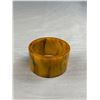 Image 2 : Genuine 1930's Butterscotch Bakelite Napkin Ring