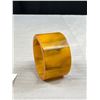 Image 4 : Genuine 1930's Butterscotch Bakelite Napkin Ring