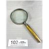 Image 2 : A Good Antique Handheld Magnifying Glass