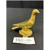 Image 1 : Vintage Solid Brass Bird Paper Weight