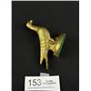 Image 4 : Vintage Solid Brass Bird Paper Weight