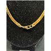 Image 3 : Heavy Vintage Snake Link Gold Necklace Quality