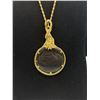 Image 2 : Vintage Magnifying Glass Gold Necklace Fabulous!