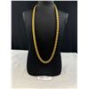Image 1 : Very Heavy Solid Large Designer Signed Monet Gold Necklace