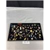 Image 1 : Charm/Pendant Display Loaded w/ Vintage Assorted Charms