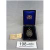 Image 1 : 1902 Sterling Silver FSSW Athletic Champion Medal in Original Box