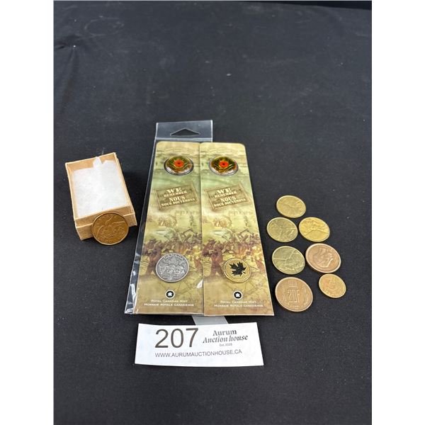 Royal Canadian Mint Collectible Lot + World Coins