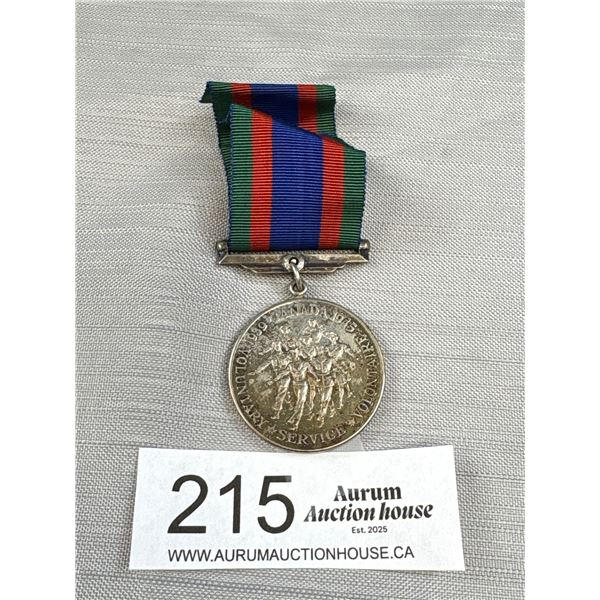 WW2 Canadian Silver Volunteer Medal
