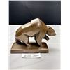 Image 2 : Nice Heavy First Nations Bronze Bear 6" Tall x 8" Wide