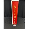 Image 4 : Vintage US Postage Stamp Dispenser, Locked with No Keys, 5c, 20" Tall