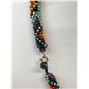 Image 4 : Vintage Native American Beads w/ Silver Pendant Necklace