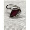 Image 2 : A Vintage Ruby Look + Sterling Dress Ring