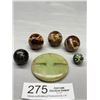 Image 1 : Vintage Bakelite Lot Large Beads + Buttons