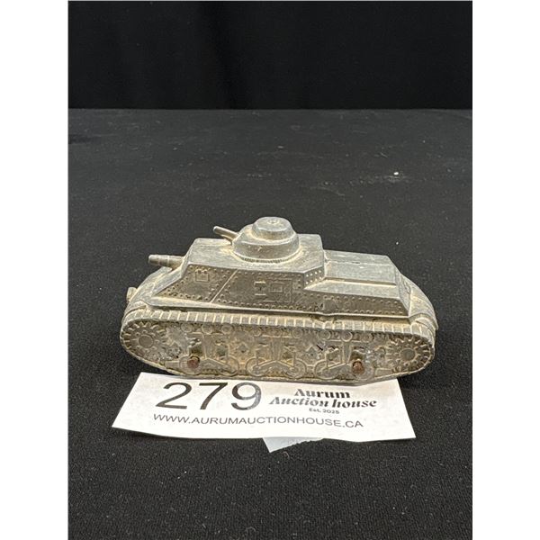 An Early DieCast Tootsie Toy Tank