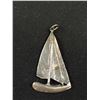 Image 2 : Nice 1.5" Long Sterling Boat Pendant