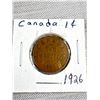 Image 2 : Lot of 5 1926 Canadian Pennies in Holders Key Date