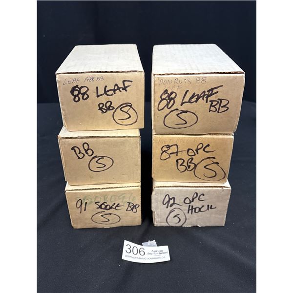 Large Lot of 80s and 90s Sports Cards