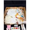 Image 2 : Large Tray Lot of Vintage Used World Stamps