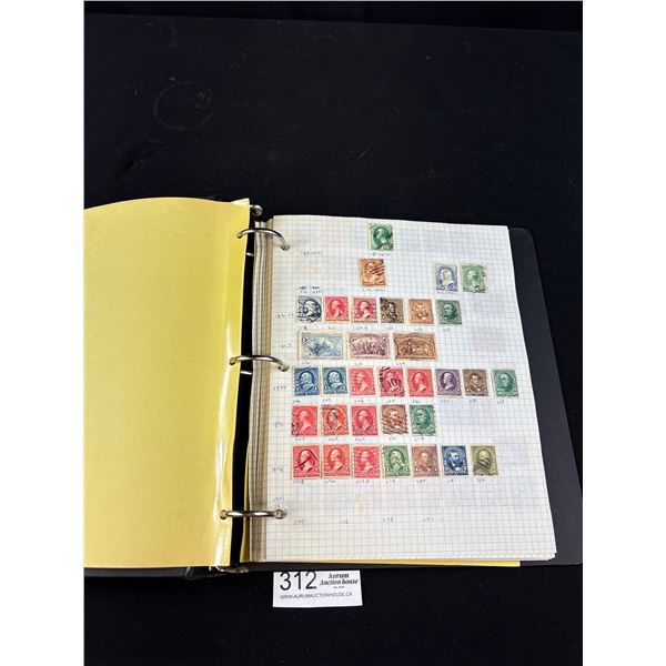 Binder Full of US Stamps Dating Back to 1880s