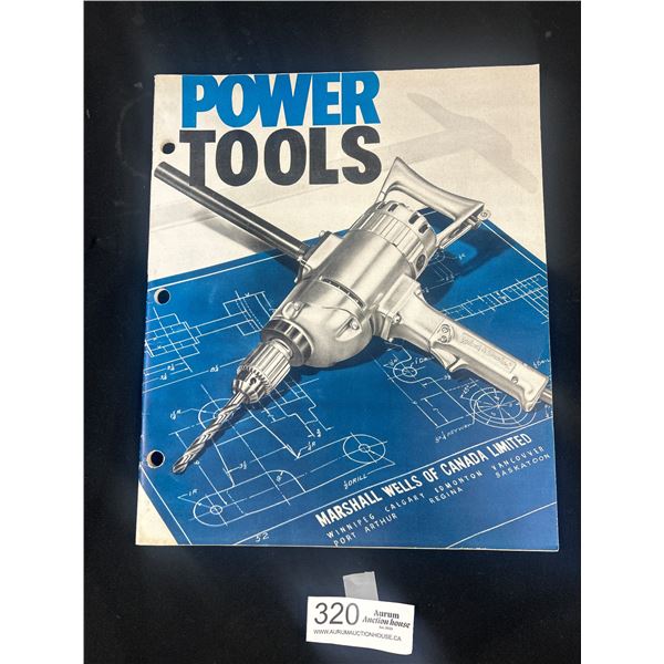 1950s (Mint Condition) Marshall Wells  Powertools  Catalouge