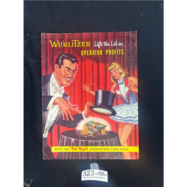 1940s - 50s Wurlitzer Catalouge Great Graphics