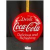 Image 1 : 14" DIA Embossed Coca Cola Button 1990's