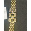 Image 2 : Gold Plated w/ Rhinestones Bracelet