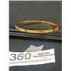 Image 1 : Gold Plated Bangle, Marked 18k