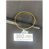 Image 2 : Gold Plated Bangle, Marked 18k